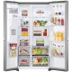 FRIDGE SIDE BY SIDE  GSLV70PZTE (180x90x75 / E / INOX / FNF / ΒΡΥΣΑΚΙ / ICEMAKER / WI-FI / 674Lt)